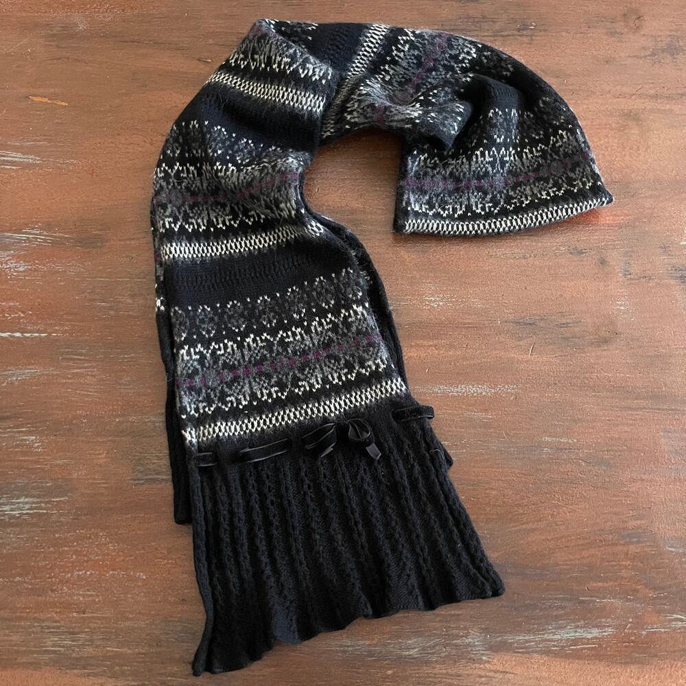 Ralph Lauren LambsWool & Rabbit Hair Women's Scarf